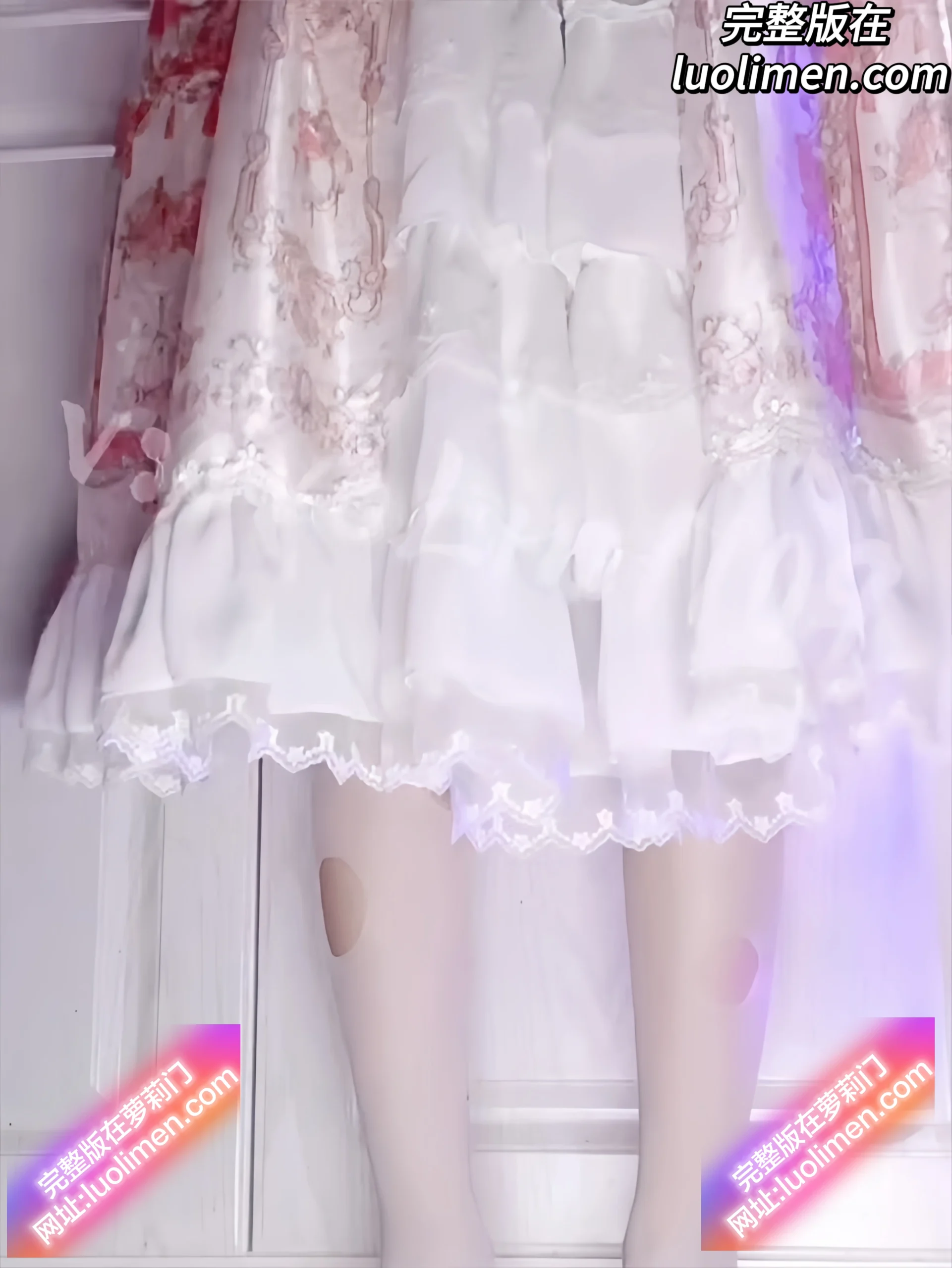 图片[4]-占星猫Cuteli – 新作 11分钟 Cos白色洛丽塔 [1V-645MB]-LUOLIMEN—萝莉门带你浮想联翩