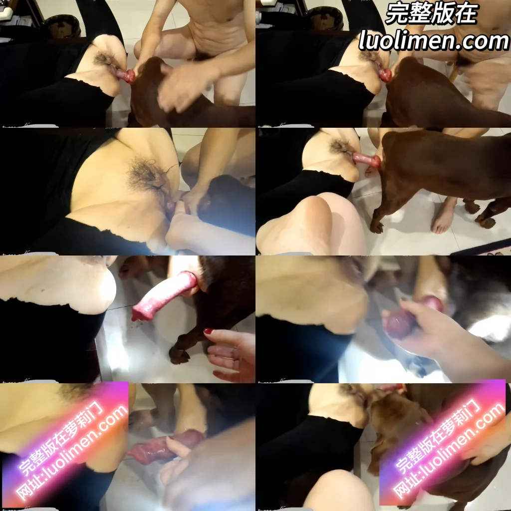 人兽大战 - 老公让老婆和小姨子和狗交配！全程对话淫荡刺激！小姨子手摸狗的阴茎！-LUOLIMEN—萝莉门带你浮想联翩